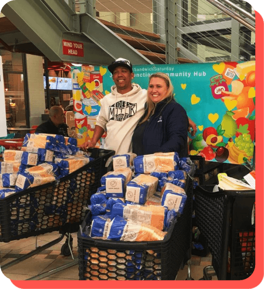 Mandela Day Sandwich Drive event photograph